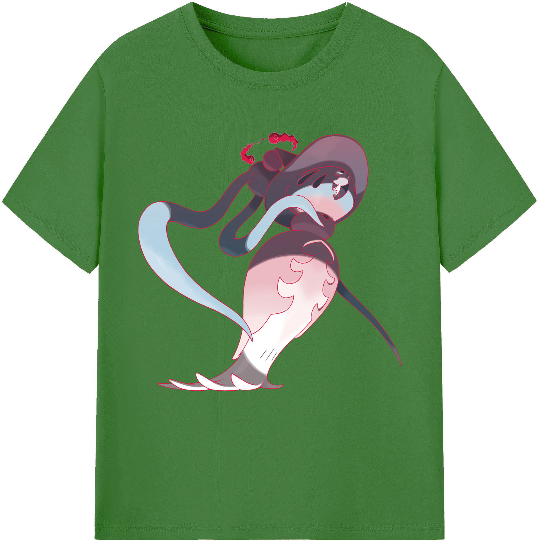 （画像用） ポケットモンスター Pokémon レディースカジュアルプリントTシャツ（綿100％）